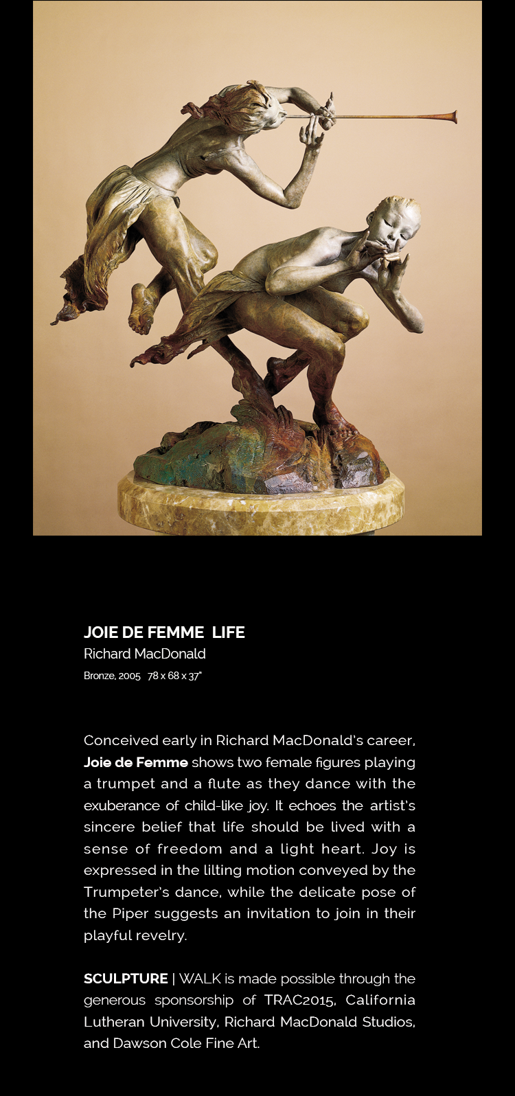 Joie de Femme by Richard MacDonald