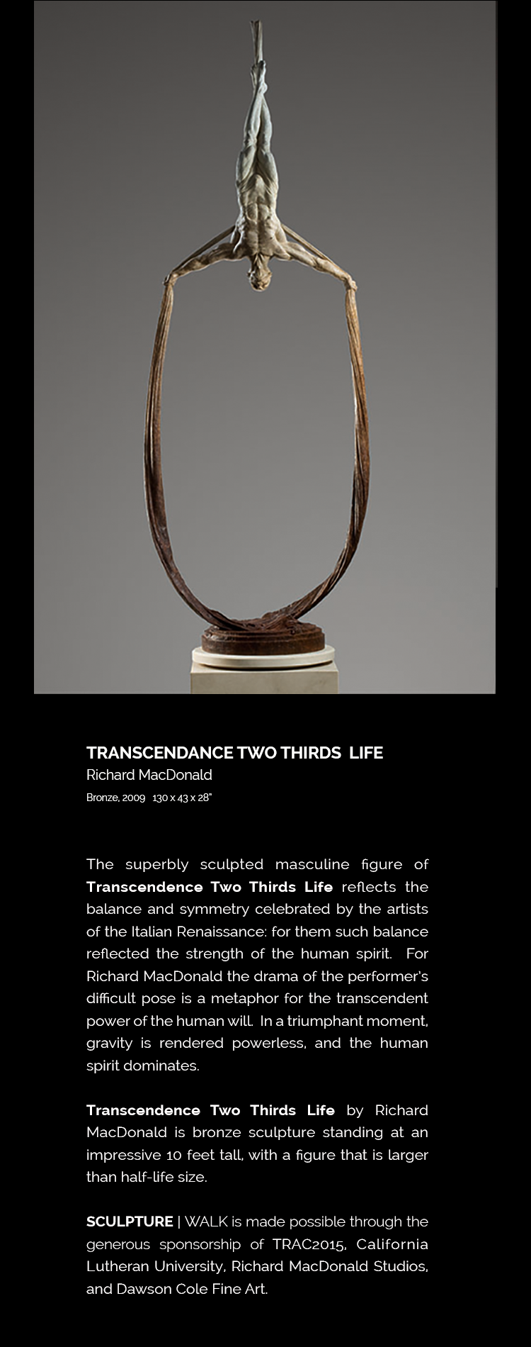Transcendance Two Thirds by Richard MacDonald